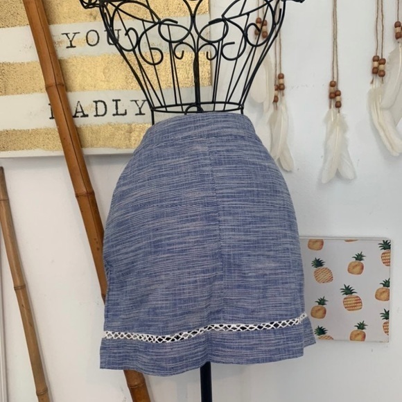 Very J Dresses & Skirts - Very j blue high waisted skirt botique